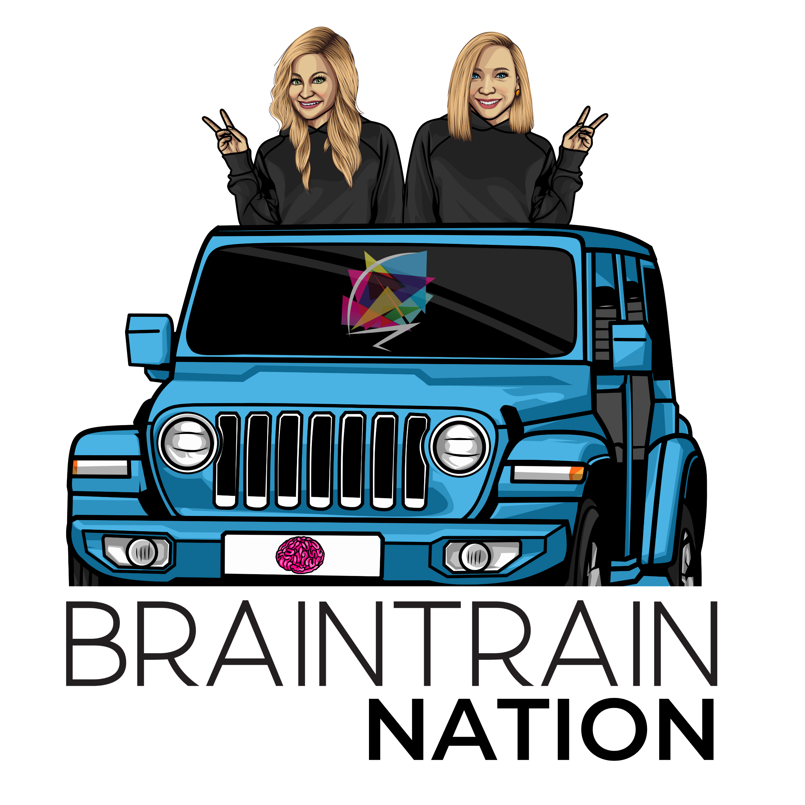 brain train nation logo